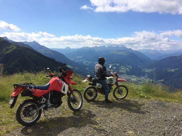 Motorrad im Lesachtal